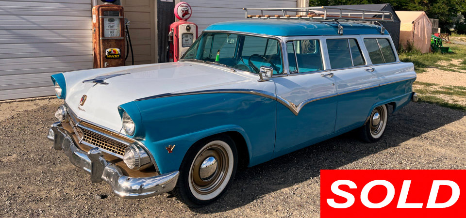 1955 Ford Country Station Wagon Sold Stickshift Motors Cody, WY