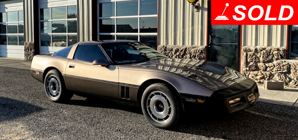 1984 Chevrolet Corvette Sold Stickshift Motors Cody, WY