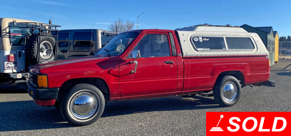 1985 Toyota Pickup Sold at Stickshift Motors Cody, WY