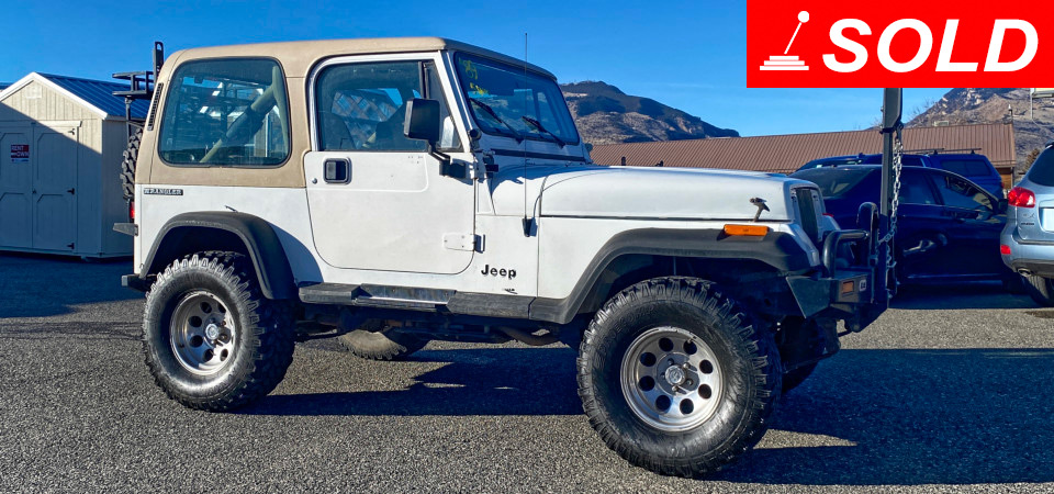 1989 Jeep Wrangler Sold at Stickshift Motors Cody, WY