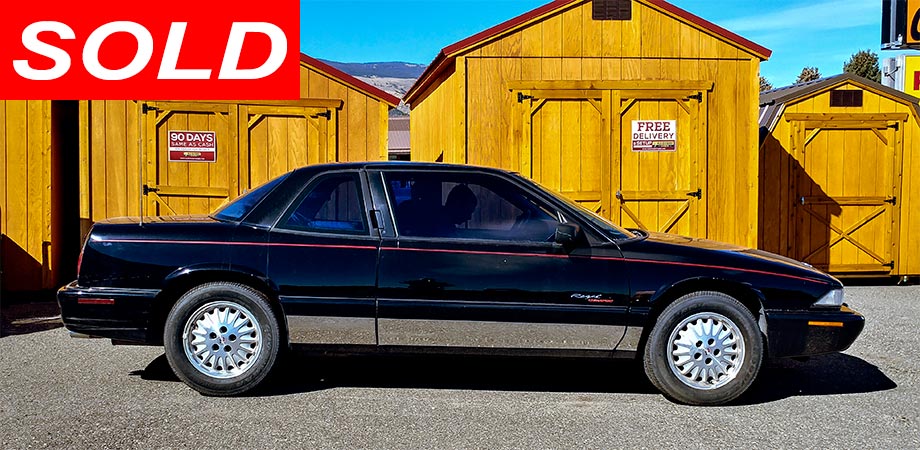 SOLD! Used 1996 Buick Regal Stick Shift Motors Cody Wyoming