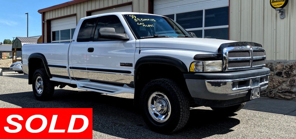 1999 Dodge Ram 2500 Sold at Stickshift Motors Cody, WY