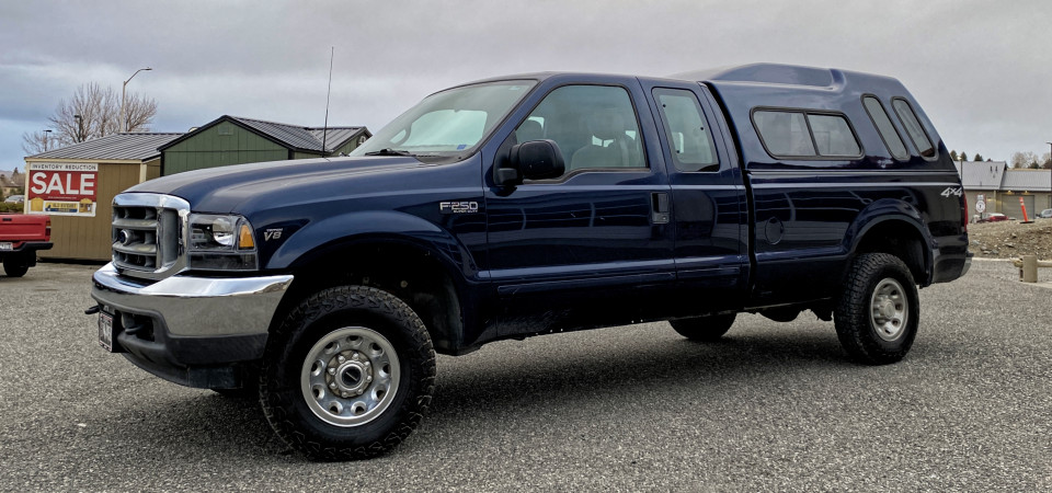 2001 Ford F250 4x4 Pickup For Sale at Stickshift Motors Cody, WY