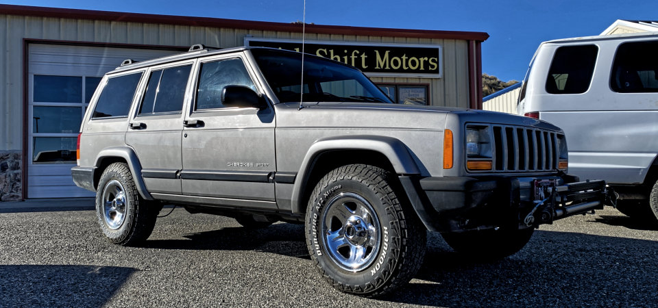 2001 Jeep Cherokee For Sale at Stickshift Motors Cody, WY