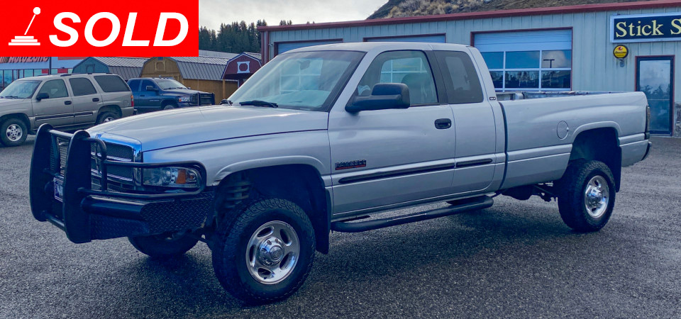 2002 Dodge Ram 2500 Pickup Truck Sold at Stickshift Motors Cody, WY