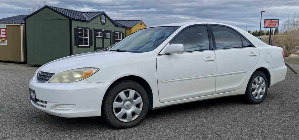 2002 Toyota Camry LE For Sale at Stickshift Motors Cody, WY