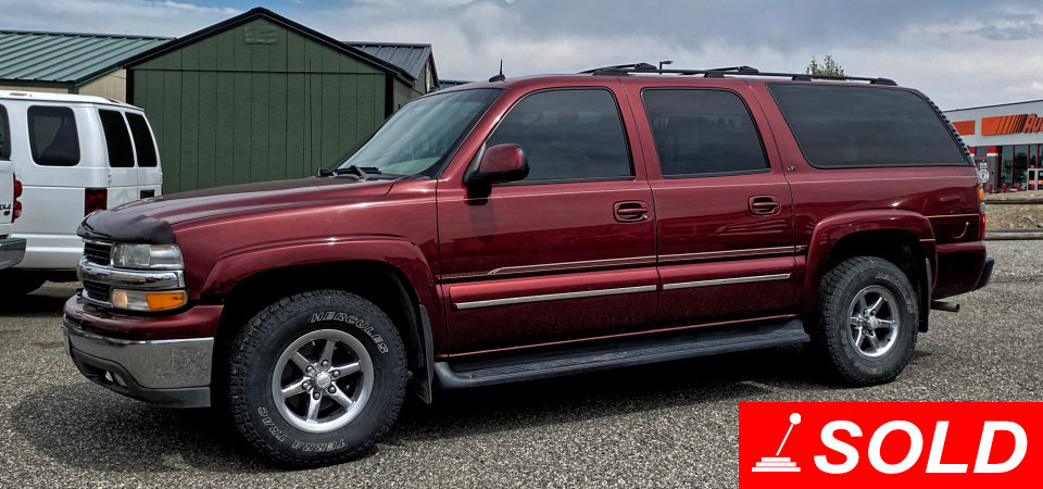 2003 Chevrolet Suburban SOLD! at Stickshift Motors Cody, WY