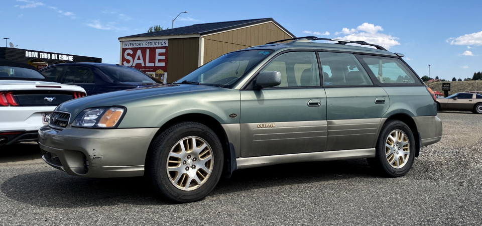 2003 Subaru-Outback For Sale at Stickshift Motors Cody, WY