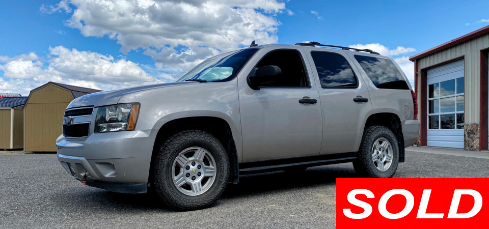 2007 Chevrolet Tahoe Sold Stickshift Motors Cody, WY