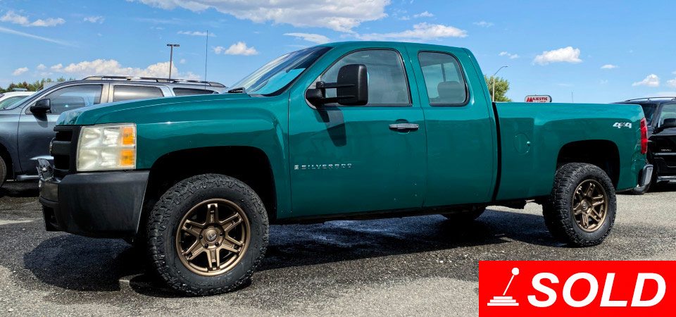 2008 Chevrolet Silverado K1500 Sold at Stickshift Motors Cody, WY