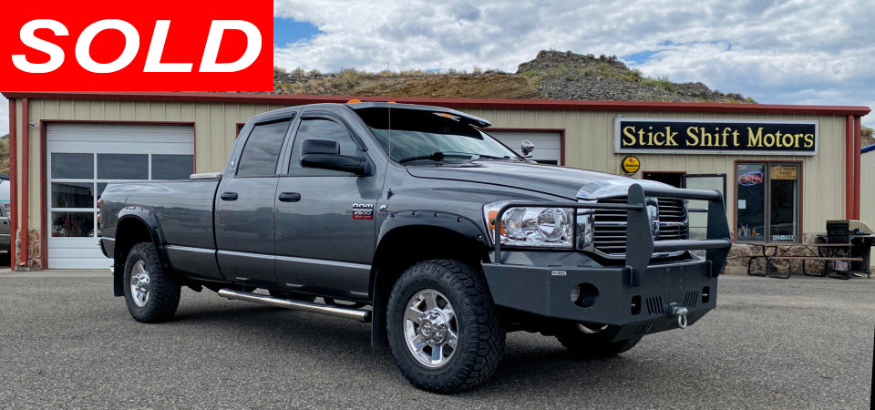 2009 Dodge RAM 2500 Sold at Stickshift Motors Cody, WY