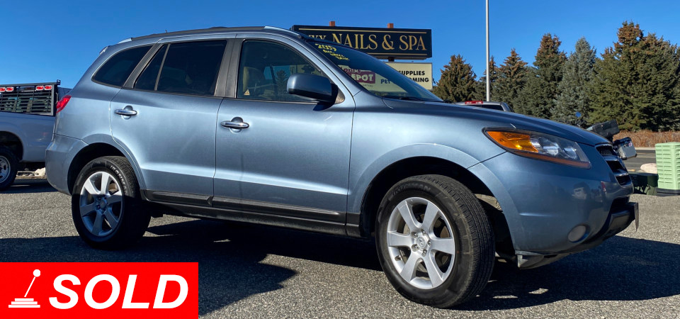 2009 Hyundai Santa Fe Sold at Stickshift Motors Cody, WY