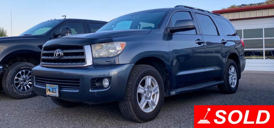 2009 Toyota Sequoia Sold at Stickshift Motors Cody, WY