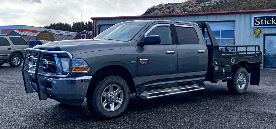 22011 RAM 2500 Flatbed For Sale at Stickshift Motors Cody, WY