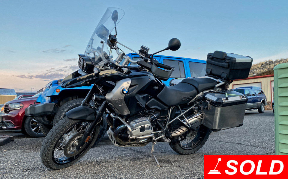 2012 BMW R1200 GS Motorcycle Sold at Stickshift Motors Cody, WY