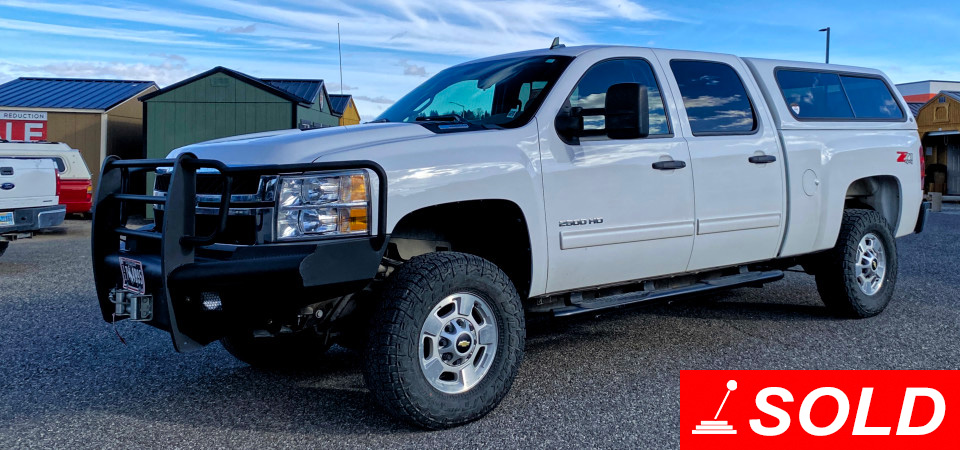 2012 Chevrolet K2500HD Crew Cab Pickup Sold at Stickshift Motors Cody, WY