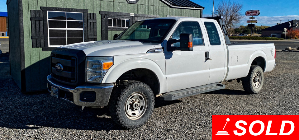 2012 Ford 250 XL Pickup Sold at Stickshift Motors Cody, WY