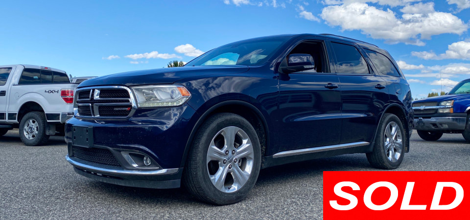 2014 Dodge Durango Sold Stickshift Motors Cody, WY