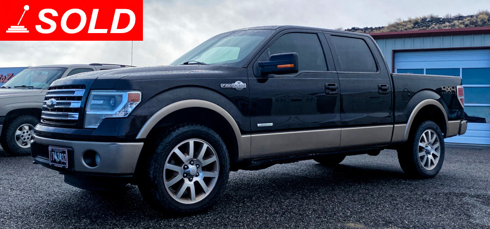 2014 Ford King Ranch Pickup Truck Sold at Stickshift Motors Cody, WY