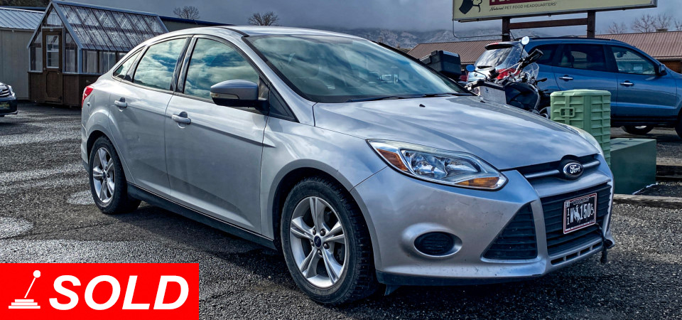 2014 Ford Focus SE Sold at Stickshift Motors Cody, WY