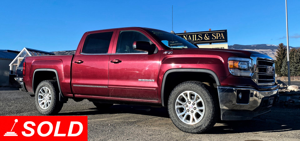 2014 GMC Sierra K1500 Sold at Stickshift Motors Cody, WY
