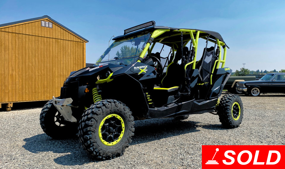 2015 Can-Am Maverick MAX SOLD! at Stickshift Motors Cody, WY