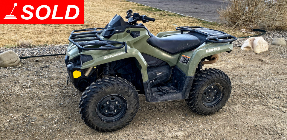 2016 Can-Am Outlander SOLD! at Stickshift Motors Cody, WY