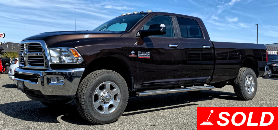 2016 RAM 2500 Bighorn Sold at Stickshift Motors Cody, WY