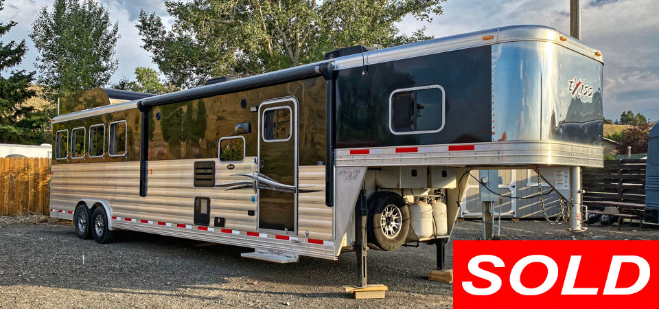 2017 Exiss Horse Trailer Sold Stickshift Motors Cody, WY