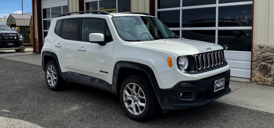 2017 Jeep Renegade Latitude For Sale at Stickshift Motors Cody, WY