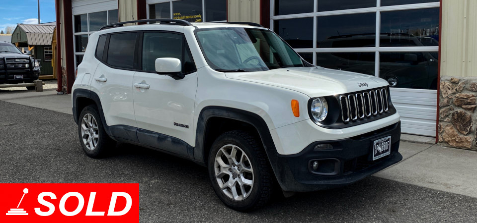 2017 Jeep Renegade Latitude SOLD! at Stickshift Motors Cody, WY