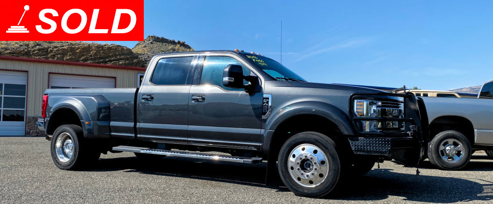 2018 Ford F450 SOLD! at Stickshift Motors Cody, WY