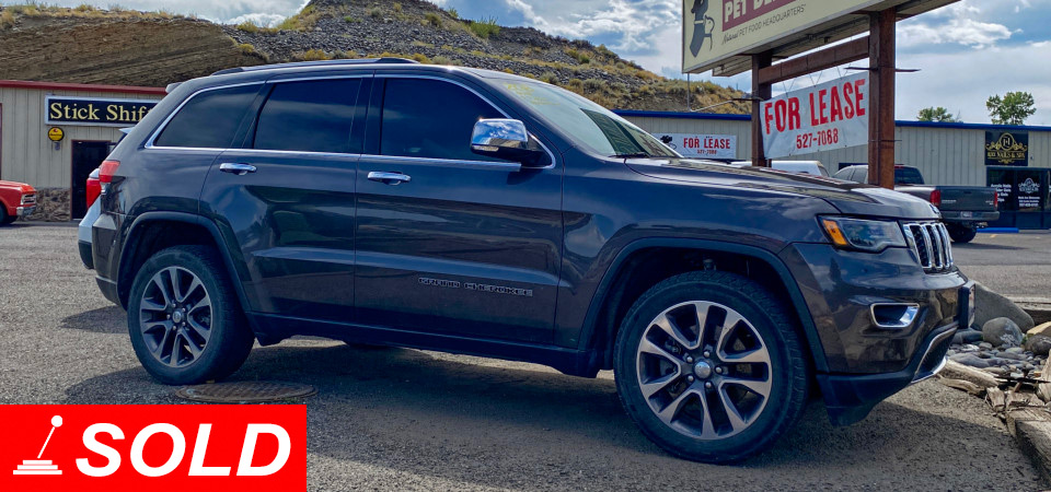 2018 Jeep Grand Cherokee Sold at Stickshift Motors Cody, WY