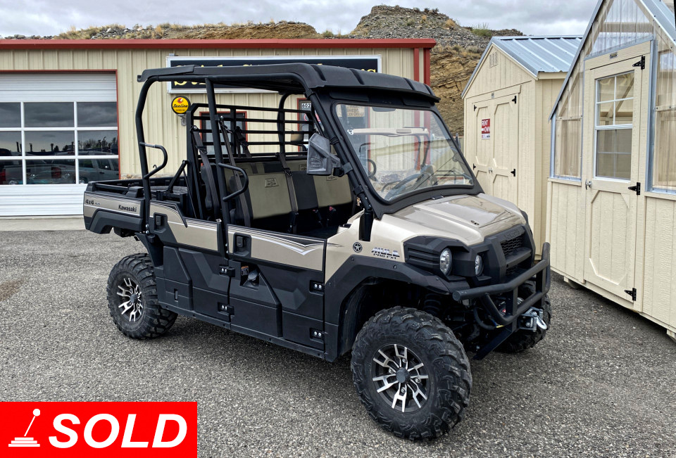 2018 Kawasaki Mule FXT Sold at Stickshift Motors Cody, WY