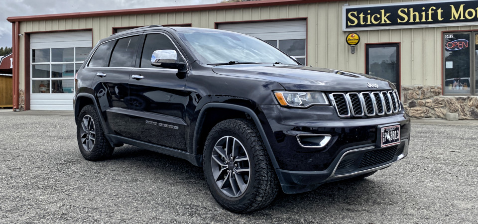 2019 Jeep Grand Cherokke Limited For Sale at Stickshift Motors Cody, WY