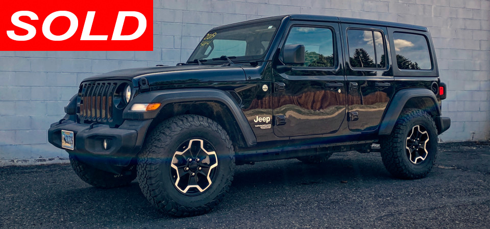 2019 Jeep Wrangler Sold Stickshift Motors Cody, WY