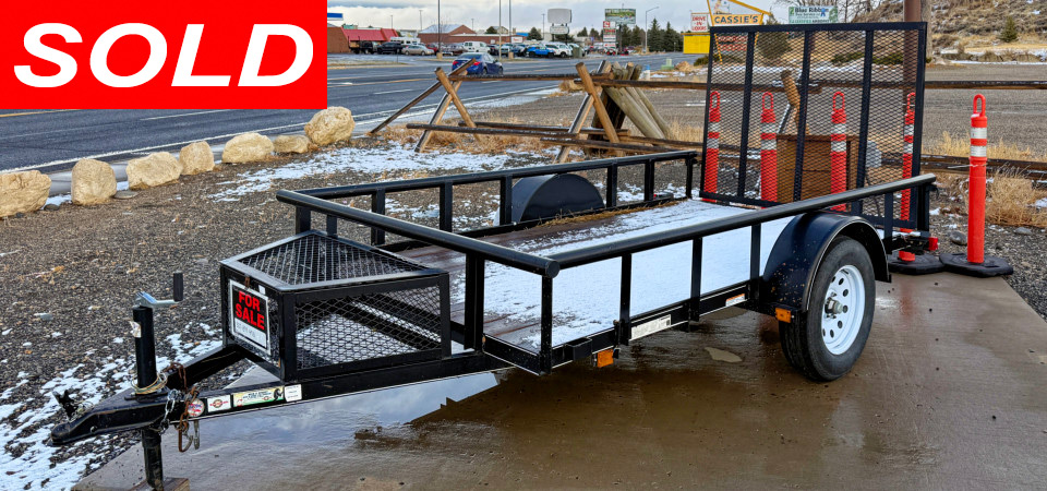 2019 Single Axle Trailer Sold Stickshift Motors Cody, WY
