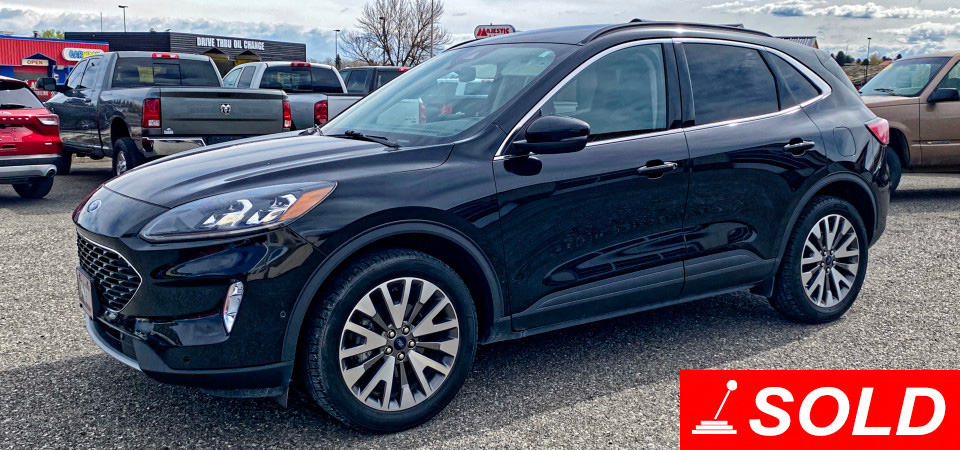 2020 Ford Escape Sold at Stickshift Motors Cody, WY
