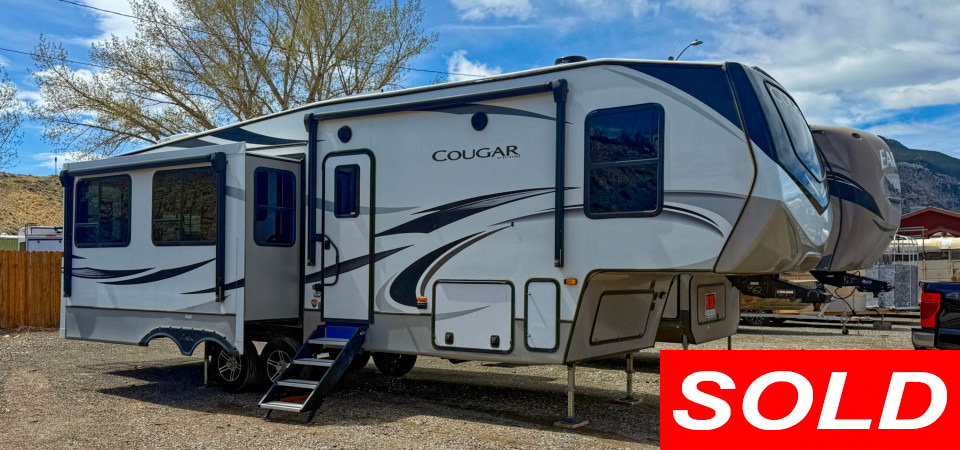 2021 Cougar 290 RLS 5th Wheel Sold Stickshift Motors Cody, WY
