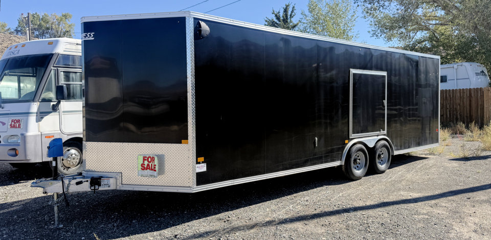 2022 ALCOM-Enclosed Trailer For Sale at Stickshift Motors Cody, WY