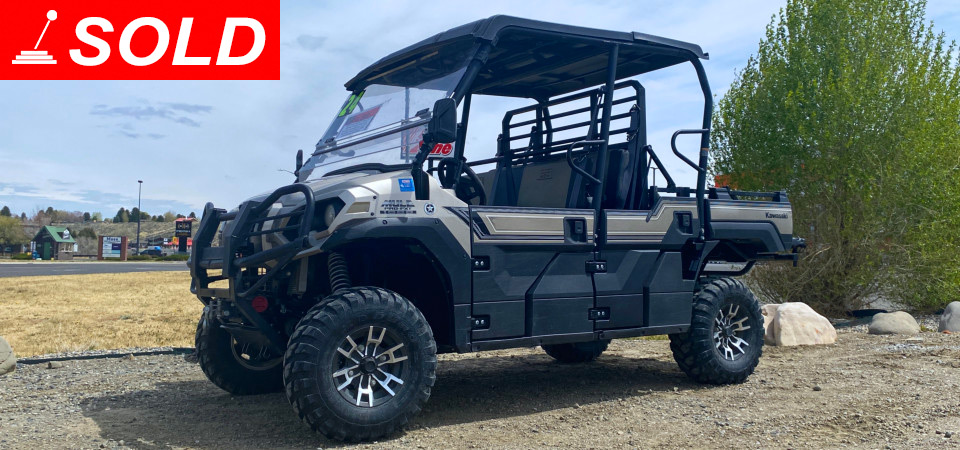 2024 Kawasaki Mule Pro Sold at Stickshift Motors Cody, WY