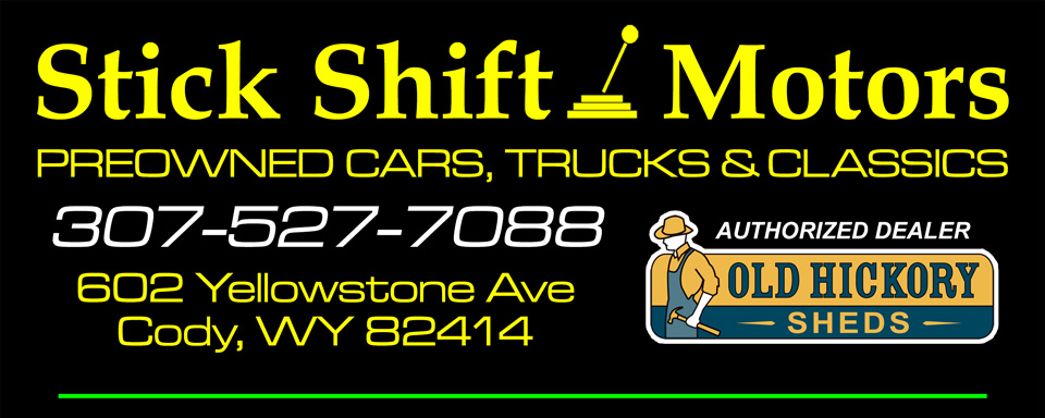 Sick Shift Motors Cody, Wyoming Used Cars, Trucks and SUVs Main Banner